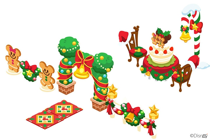 iOS/Android「ディズニー マジックキャッスル ドリーム・アイランド」素敵なツリーを作るクリスマスイベントが開催！サンタ風アバターも登場の画像13
