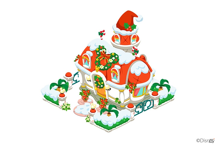 iOS/Android「ディズニー マジックキャッスル ドリーム・アイランド」素敵なツリーを作るクリスマスイベントが開催！サンタ風アバターも登場の画像16