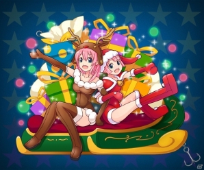 Mobage「釣りっぱ」クリス鱒が釣れる「レア魚釣り」イベントが開催！★5 クリスマスガールズの登場の画像1