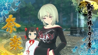 PS4/PS Vita「閃乱カグラ ESTIVAL VERSUS -少女達の選択-」新規プレイアブルキャラクター「奈楽」が配信開始の画像2