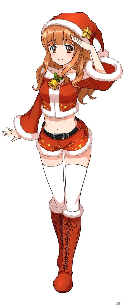 iOS/Android「ガールズ＆パンツァー 戦車道大作戦！」クリスマス衣装のみほや沙織が登場！クリスマス大演習イベントが開催の画像4