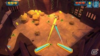 Wii Uダウンロードソフト「モモンガ ピンボール アドベンチャー」が配信開始！ボールに変身して誘拐された仲間を救おうの画像3