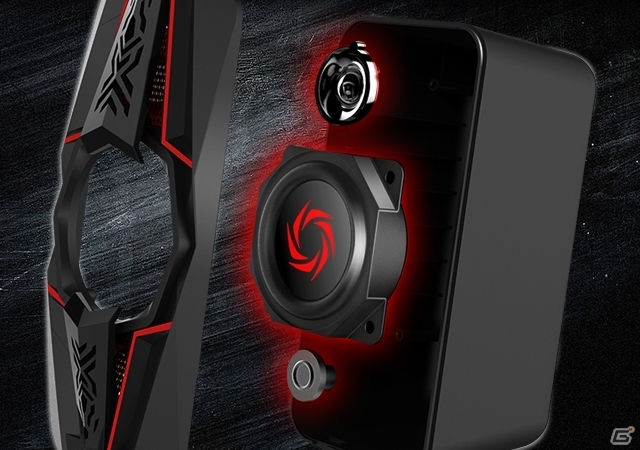 ゲームに最適化した音声が楽しめる2.1chゲーミングスピーカー