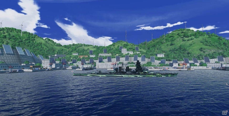 「World of Warships」と「蒼き鋼のアルペジオ」のゲーム内コラボ企画が始動！第1弾は要塞港「横須賀」を実装の画像2