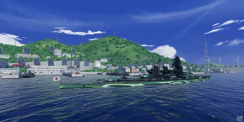 「World of Warships」と「蒼き鋼のアルペジオ」のゲーム内コラボ企画が始動！第1弾は要塞港「横須賀」を実装の画像4