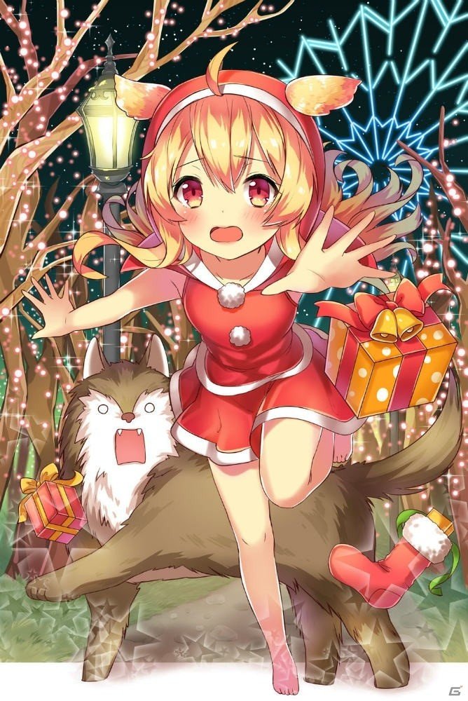 iOS/Android「VALHALLA CUBE」赤ずきんと白雪姫がクリスマスの装いで登場！新ステージも追加されるクリスマスイベントが開催の画像2