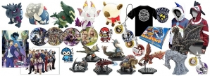 「モンスターハンター」や「戦国BASARA」シリーズなどのグッズが盛りだくさん！カプコンショップ 宇都宮パルコ店が12月18日よりオープンの画像2