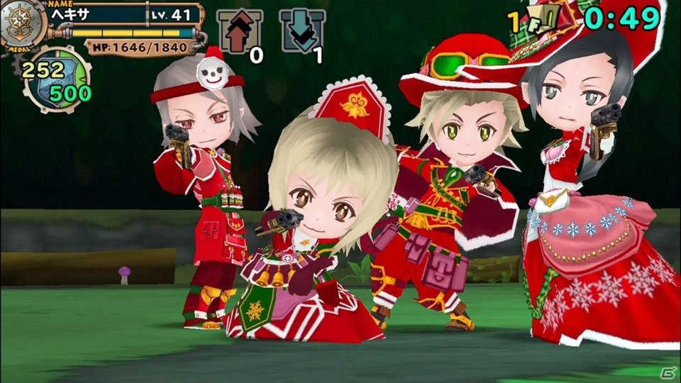 iOS/Android「ランページ ランド ランカーズ」クリスマスの新アバター衣装が登場！ログインボーナスは12月17日より開始の画像2