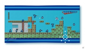 E缶デザインのクッションやステージを模したバスタオルが当たる「ロックマンくじ」が2016年2月25日に発売！の画像3