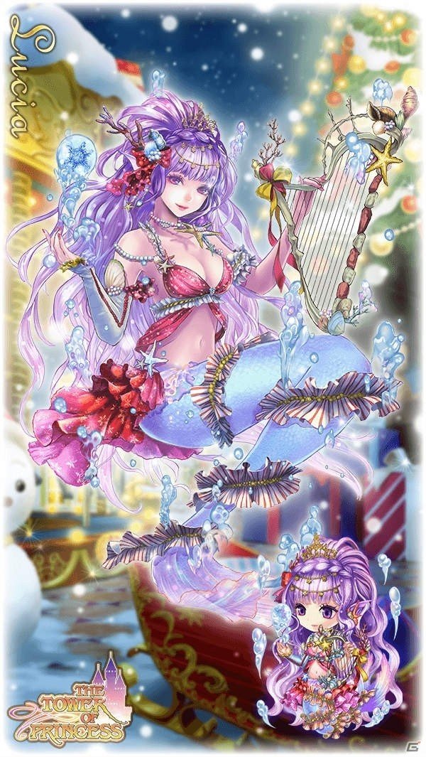 iOS/Android「タワー オブ プリンセス」姫たちがクリスマスコスチュームで登場！イベント「感謝の贈り物」が開催の画像12