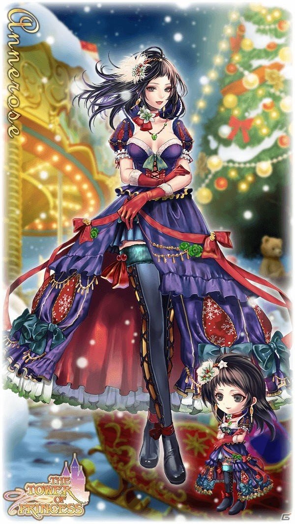 iOS/Android「タワー オブ プリンセス」姫たちがクリスマスコスチュームで登場！イベント「感謝の贈り物」が開催の画像9