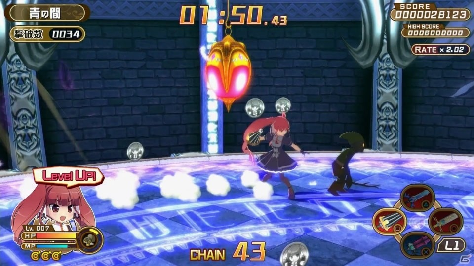 一騎当千コンボアクション「クロワルール・シグマ」がPS Vita向けに12月24日より配信の画像4