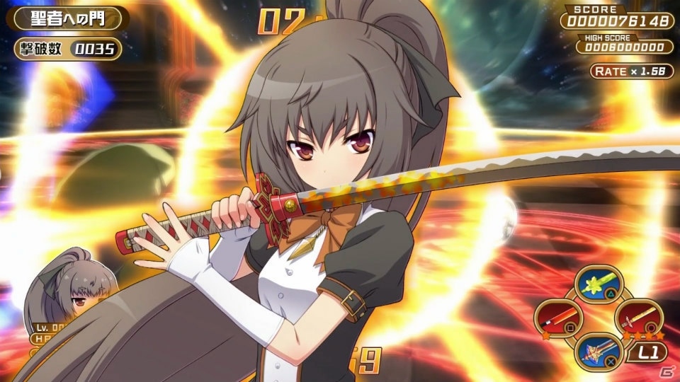 一騎当千コンボアクション「クロワルール・シグマ」がPS Vita向けに12月24日より配信の画像6