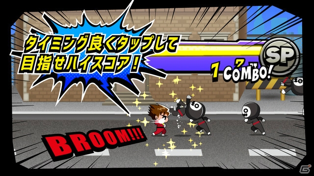 iOS/Android「タップファイター」が配信開始！正義のヒーローになって悪党を倒そうの画像3
