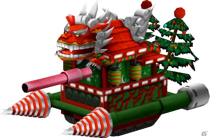iOS/Android「METAL MAX FIREWORKS」クリスマス仕様の新シャシー「山車」が異次元ガチャに登場！の画像7