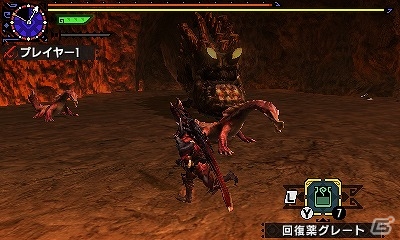 3DS「モンスターハンタークロス」ウラガンキンの素材が手に入るイベントクエスト「溶岩塊の季節」が配信！「マクロスΔ」とのコラボクエストの情報もの画像2