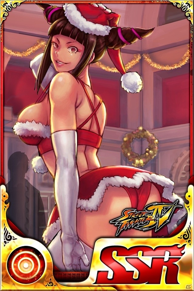 iOS/Android「ストリートファイター バトルコンビネーション」ジュリ、R.ミカ、さくらがクリスマス衣装で登場の画像1
