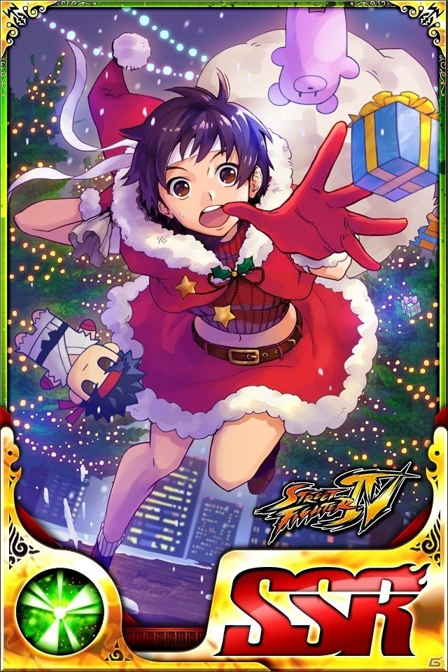 iOS/Android「ストリートファイター バトルコンビネーション」ジュリ、R.ミカ、さくらがクリスマス衣装で登場の画像5