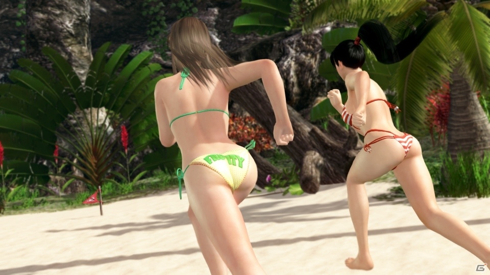 「DEAD OR ALIVE Xtreme 3」ヒトミ、紅葉、エレナを紹介！ビーチフラッグ＆ロッククライミングとやわらかエンジンの親和性に迫るの画像4