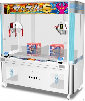 さまざまな価格設定で景品取りに挑戦！電子マネー専用クレーンゲーム「マッスル6」ロケテストが開始の画像1