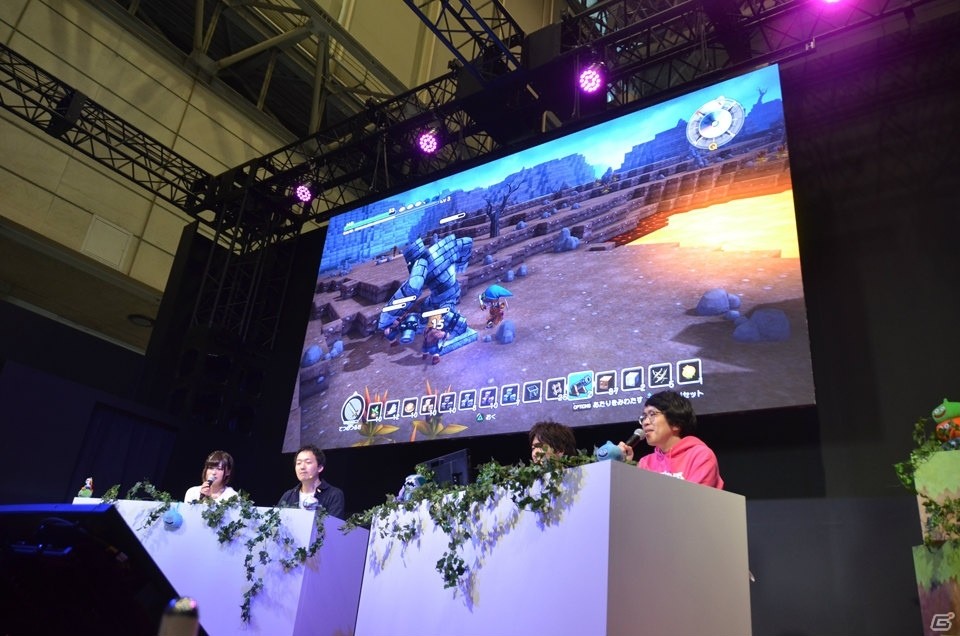 【JF2016】「ドラゴンクエストビルダーズ」ステージで新大陸「マイラ」をプレイ！フリービルドモードの魅力も紹介の画像12
