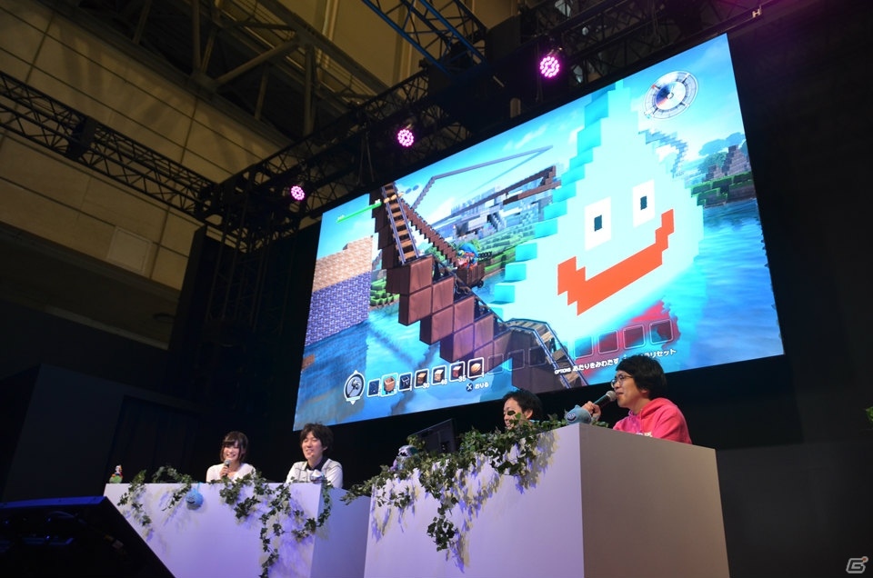 【JF2016】「ドラゴンクエストビルダーズ」ステージで新大陸「マイラ」をプレイ！フリービルドモードの魅力も紹介の画像19