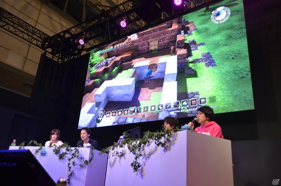 【JF2016】「ドラゴンクエストビルダーズ」ステージで新大陸「マイラ」をプレイ！フリービルドモードの魅力も紹介の画像2