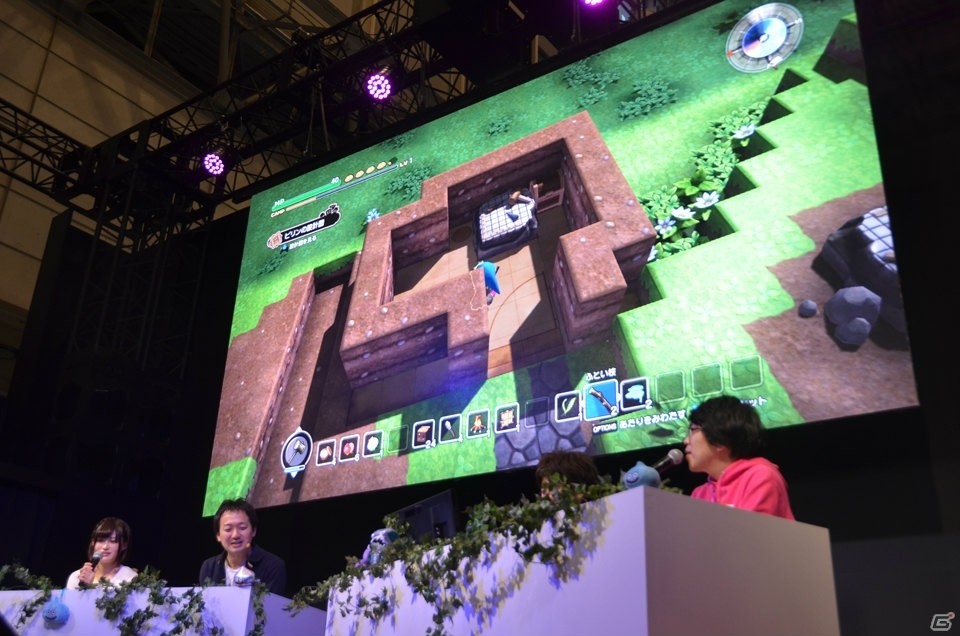 【JF2016】「ドラゴンクエストビルダーズ」ステージで新大陸「マイラ」をプレイ！フリービルドモードの魅力も紹介の画像4