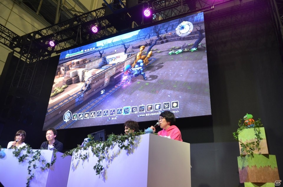 【JF2016】「ドラゴンクエストビルダーズ」ステージで新大陸「マイラ」をプレイ！フリービルドモードの魅力も紹介の画像9