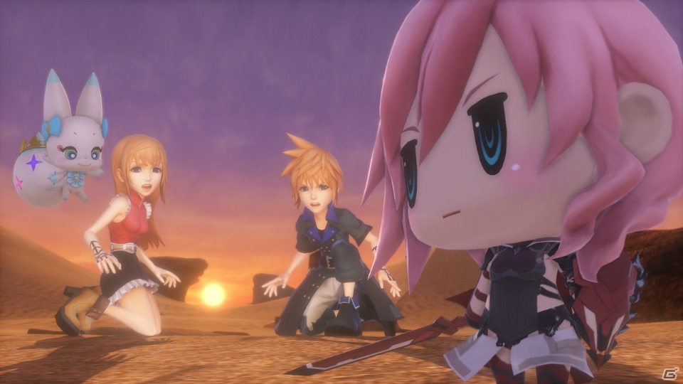 PS4/PS Vita「ワールド オブ ファイナルファンタジー」の最新トレーラーが公開―20日のジャンプフェスタ2016ステージでは世界初の実機デモも披露の画像5