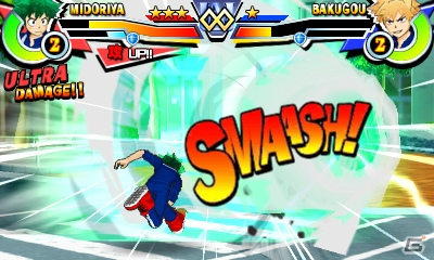 3DS「僕のヒーローアカデミア バトル・フォー・オール」第1弾PVが公開―“個性”ムキダシのヒーロー3Dアクションをチェックの画像1