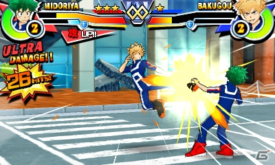 3DS「僕のヒーローアカデミア バトル・フォー・オール」第1弾PVが公開―“個性”ムキダシのヒーロー3Dアクションをチェックの画像2