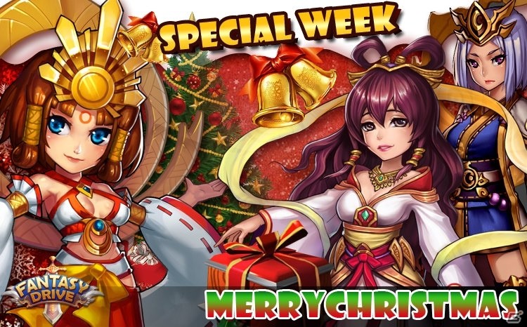 iOS/Android「ファンタジードライブ」クエストEXPが最大2倍になるイベント「Christmas Special Week」が開催！の画像1