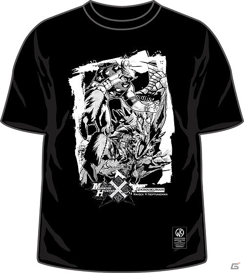 「モンスターハンタークロス」新規描きおろしイラストを使用した「キン肉マン」とのコラボレーションTシャツが発売決定！の画像6