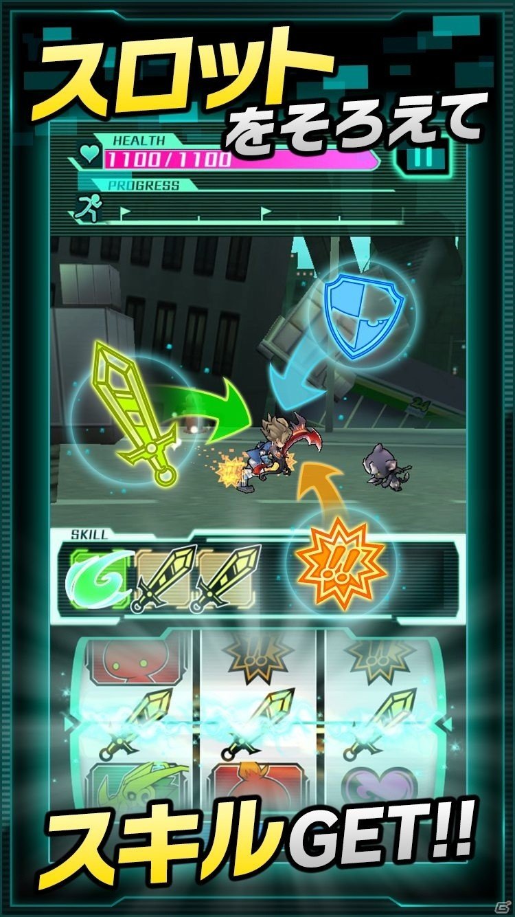 ポケラボ最新作！横スクロール型オートバトルアクション「OPERATION BATTLE SLOT」がiOS/Android向けに配信開始の画像3