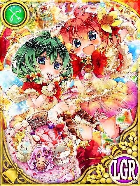GREE「精霊ファンタジア」サンタ衣装のLGR精霊が手に入るクリスマスキャンペーンが開催の画像2