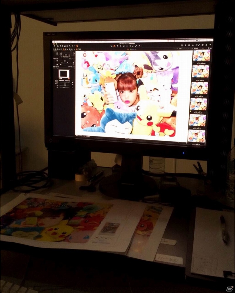 iOS/Android「ポケとる スマホ版」藤田ニコルさんがモデルの新ポスターが渋谷駅に登場！ミュウツーのプレゼントキャンペーンも実施の画像2