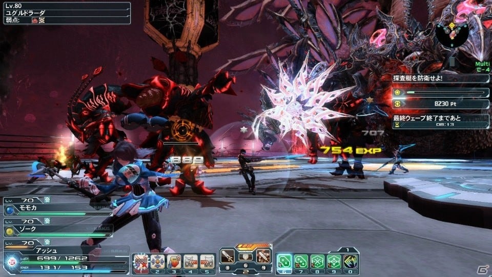 「PSO2」浅井真紀氏コラボキャラが意匠を変えて登場！新ダークファルスが登場する防衛戦第4弾や「ディスガイア5」とのコラボもの画像14