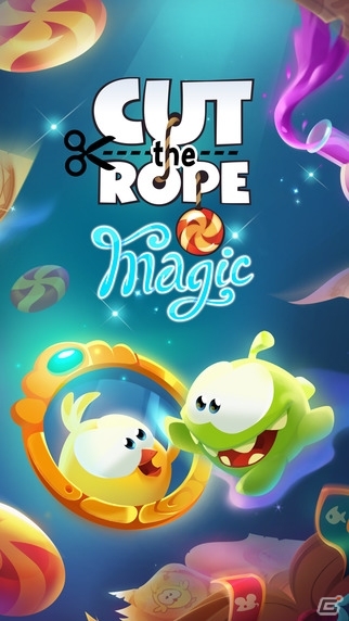 物理パズルアプリ「Cut the Rope」シリーズの最新作「Cut the Rope：Magic」がiOS/Android向けに配信開始！の画像1