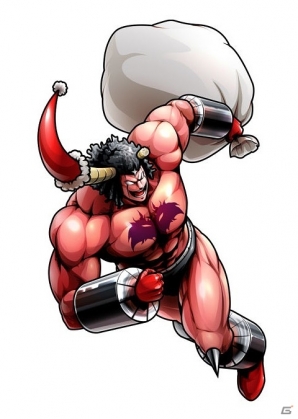 iOS/Android「キン肉マン マッスルショット」サンタ姿のバッファローマンが登場！クリスマス限定ガチャ「聖夜の闘牛」が開催の画像2