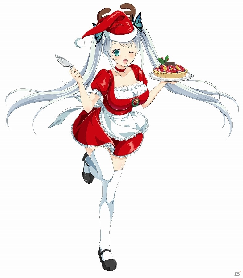Mobage/GREE/dゲーム「VALKYRIE DRIVE -SIREN-」レイドイベント「セクシーサンタでクリスマスII☆」が開催の画像3
