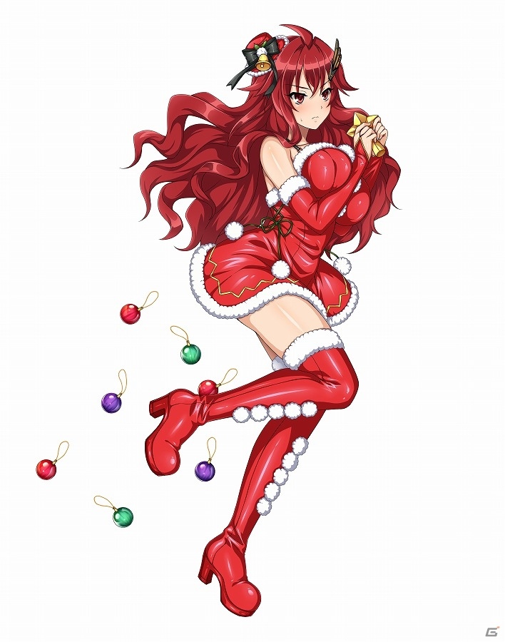 Mobage/GREE/dゲーム「VALKYRIE DRIVE -SIREN-」レイドイベント「セクシーサンタでクリスマスII☆」が開催の画像6