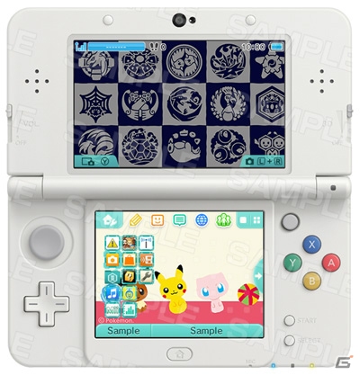 ポケキュンから和柄まで！キュートな3つの「ポケモン」3DSテーマが配信開始の画像3