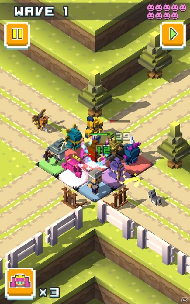 iOS/Android「プリンセスファランクス -プリファラ-」が配信―スライドパズルとディフェンスバトルを融合させた異色の戦術型パズルRPGの画像2