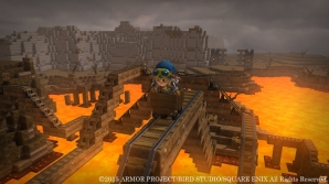 PS4/PS3/PS Vita「ドラゴンクエストビルダーズ」溶岩に覆われた新大陸「マイラ」を紹介！危険な旅を助ける乗り物「トロッコ」も登場の画像10