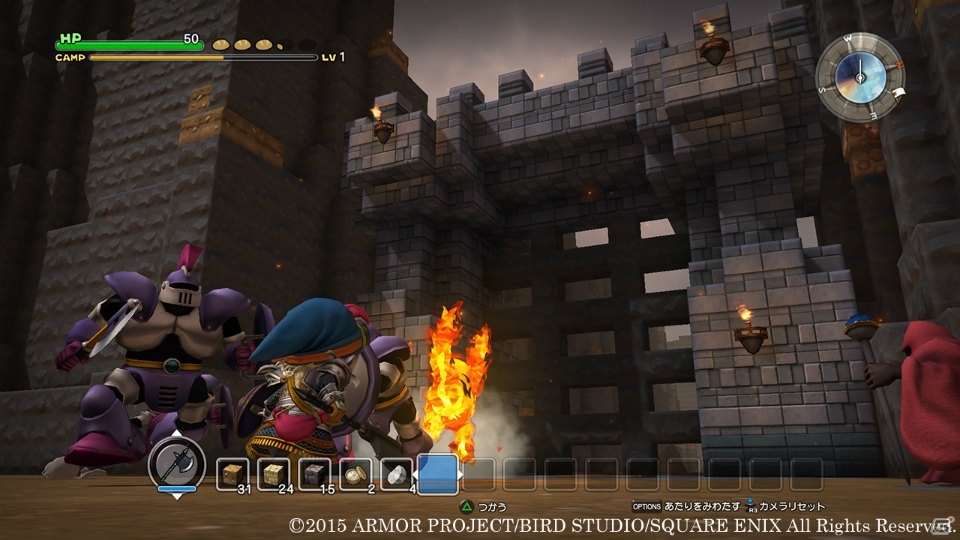 PS4/PS3/PS Vita「ドラゴンクエストビルダーズ」溶岩に覆われた新大陸「マイラ」を紹介！危険な旅を助ける乗り物「トロッコ」も登場の画像3