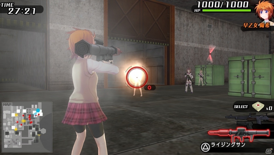 PS Vita「バレットガールズ2」が2016年4月21日に発売！VS 私立エルダ学院を中心に、アクションもミッションも大幅パワーアップの画像33