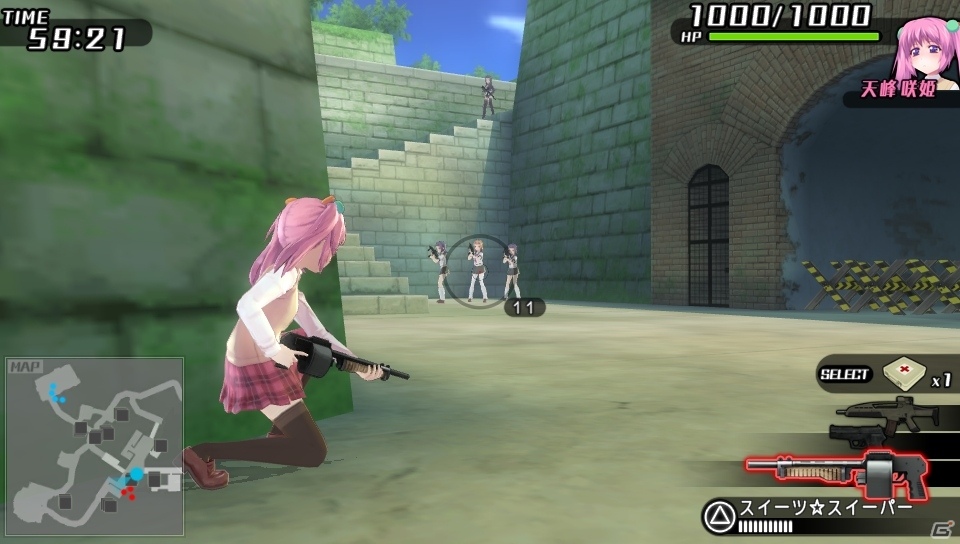 PS Vita「バレットガールズ2」が2016年4月21日に発売！VS 私立エルダ学院を中心に、アクションもミッションも大幅パワーアップの画像34