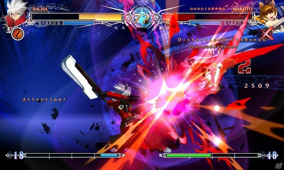 AC「ブレイブルー セントラルフィクション」2016年1月下旬にストーリーAct2が解放！COM戦と対人戦で違うキャラが選択可能にの画像17
