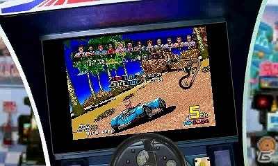 3DS「セガ3D 復刻アーカイブス2」通常とは一味違った南国の気分が味わえる隠し背景「TYPE3：南国の夕陽」が公開！の画像3